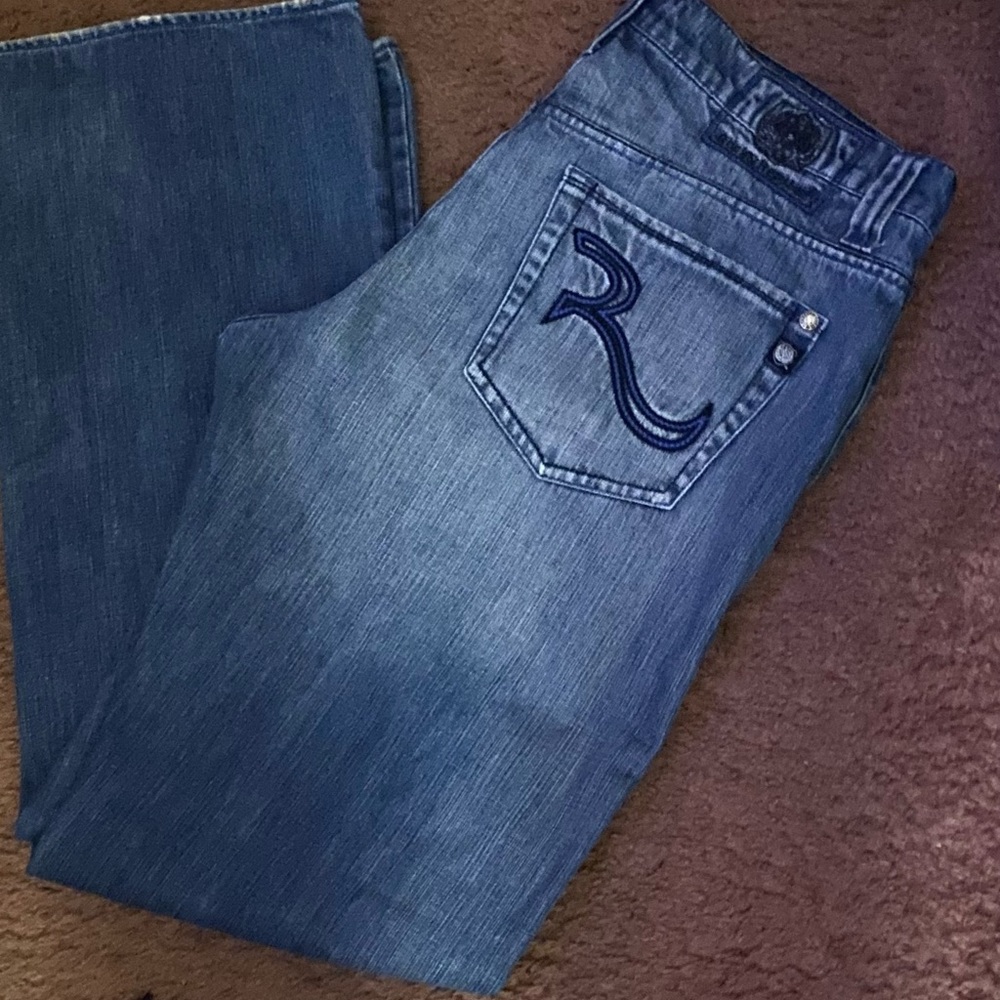 These are a pair of new without the tags old stock rock and republic jeans